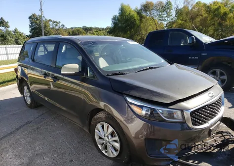 2016 Kia Sedona Lx from USA, damaged, VIN KNDMB5C16G6165913